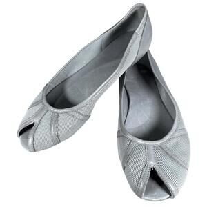 PATAGONIA   Size 8M    Feather Grey    Mesh Ballerina Flats SHOES    Lightweight